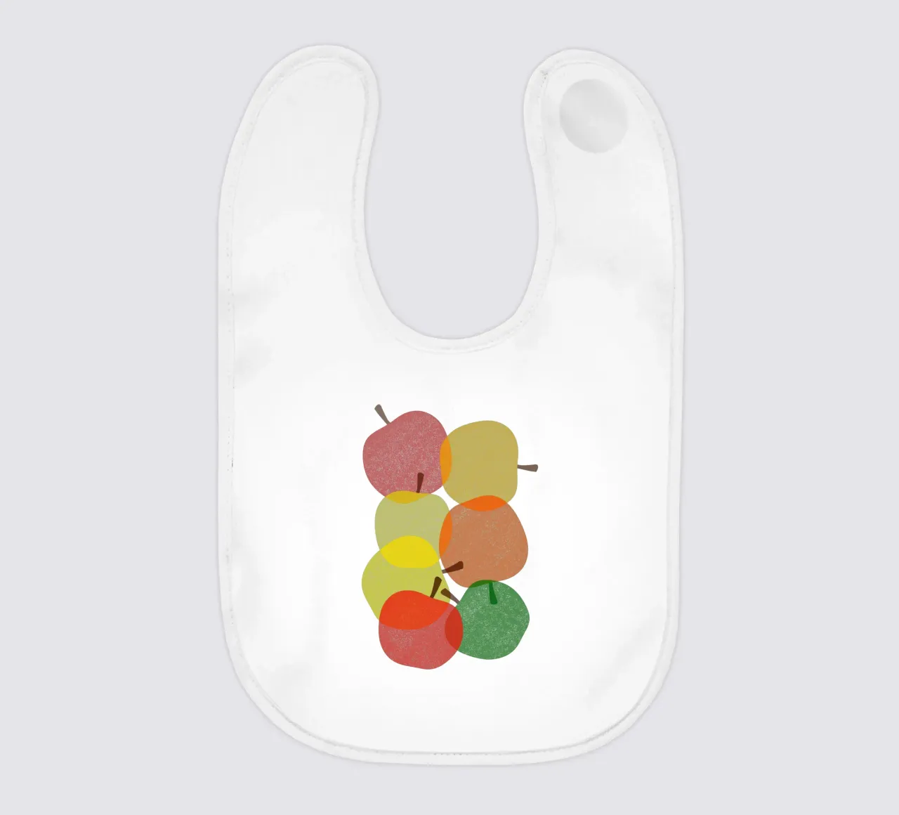 Vibrant apples bavaglino da TijanaArtStudio88