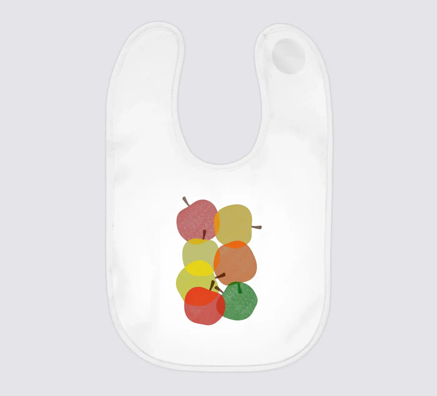 Vibrant apples bavaglino da TijanaArtStudio88