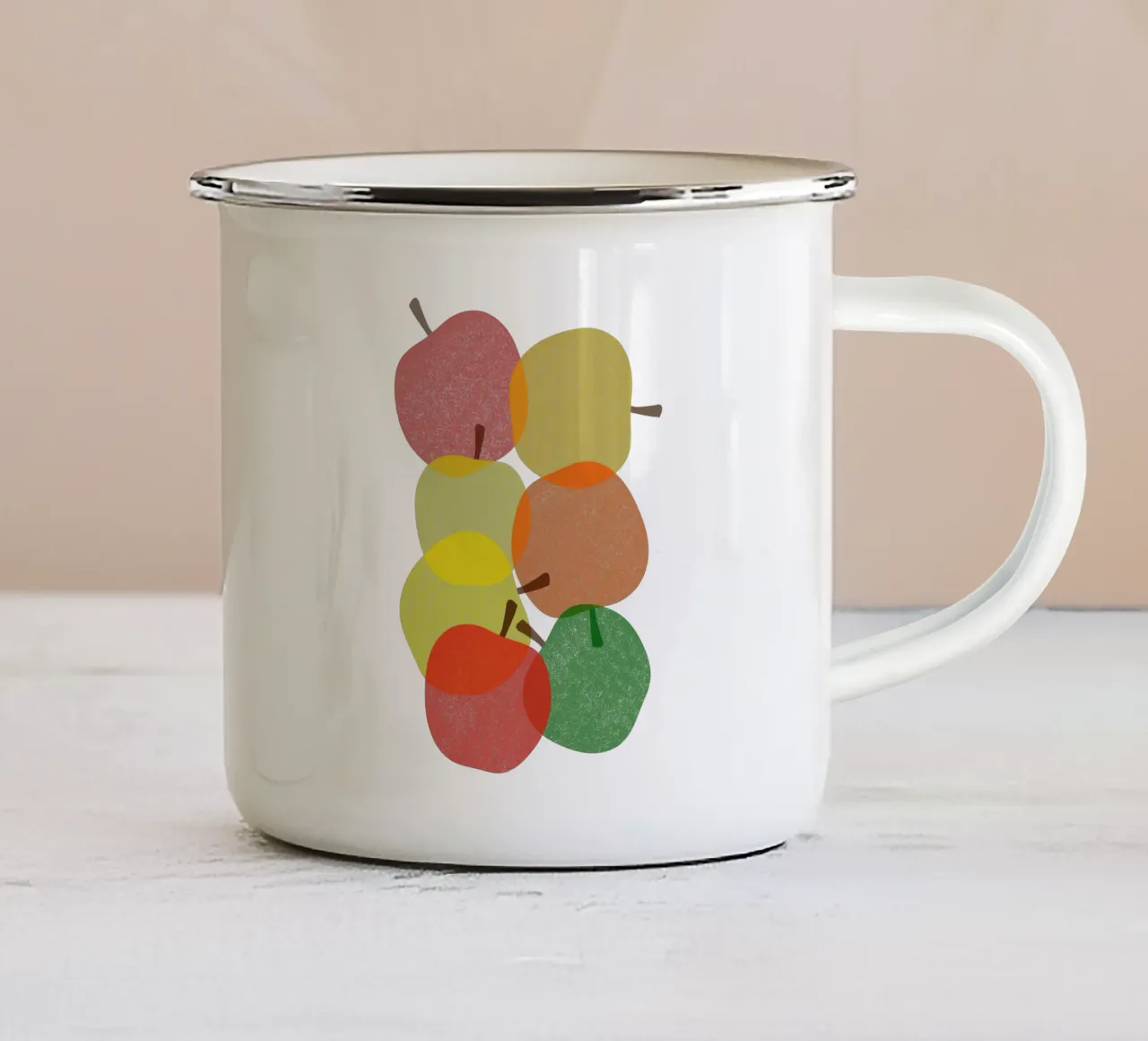 Vibrant apples tazza in smalto da TijanaArtStudio88