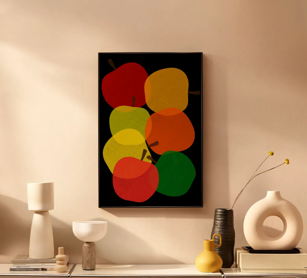 Vibrant apples plexiglass da TijanaArtStudio88