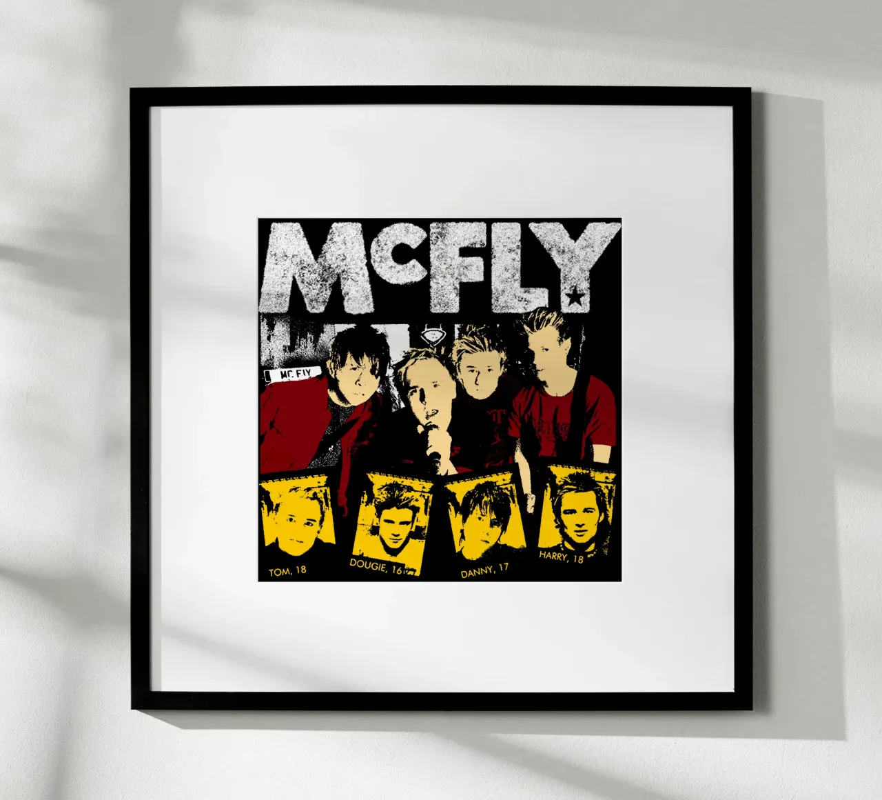 Maglietta classica Grunge Rock Band poster da igoshdesigns
