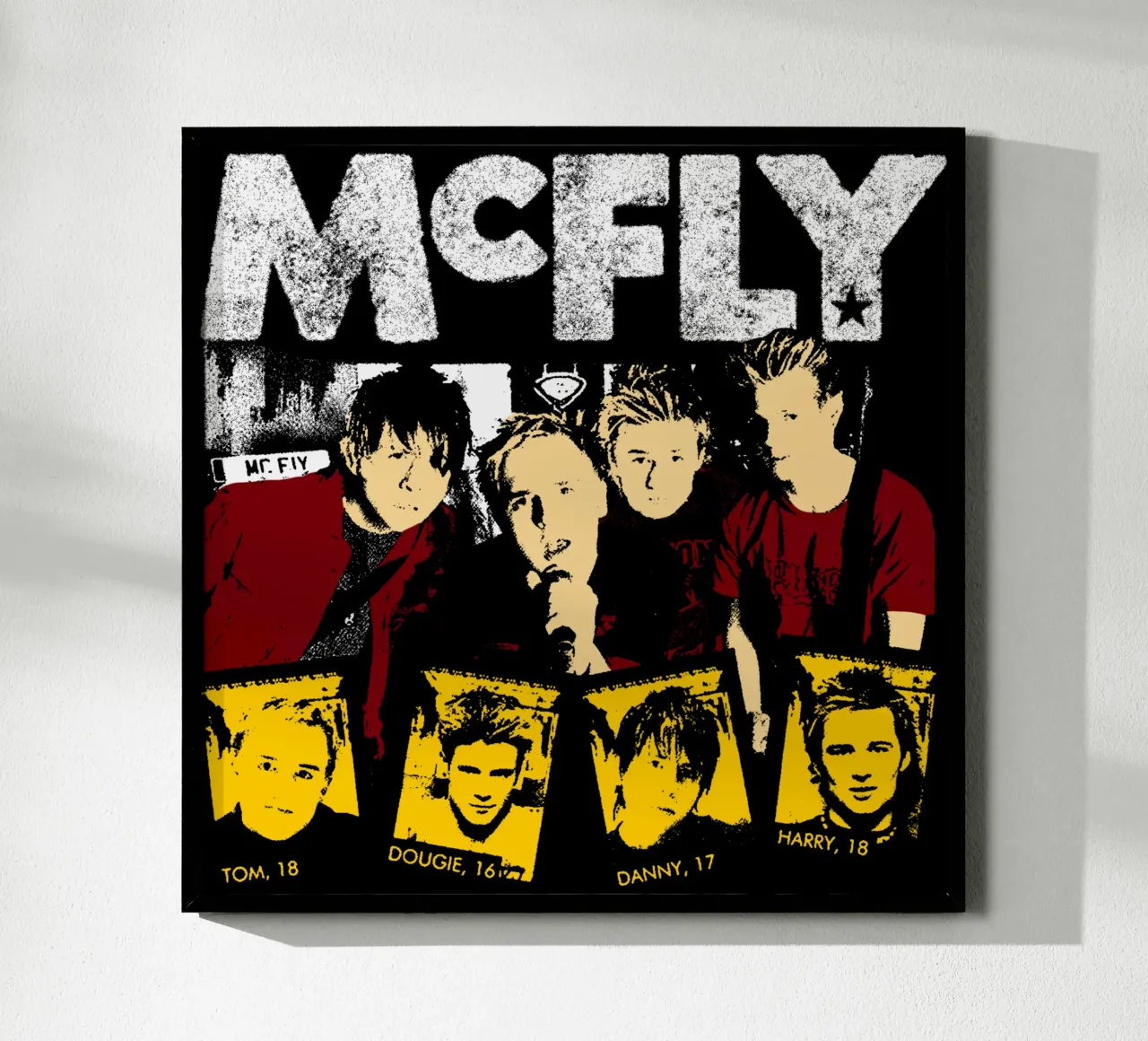 Maglietta classica Grunge Rock Band poster da igoshdesigns