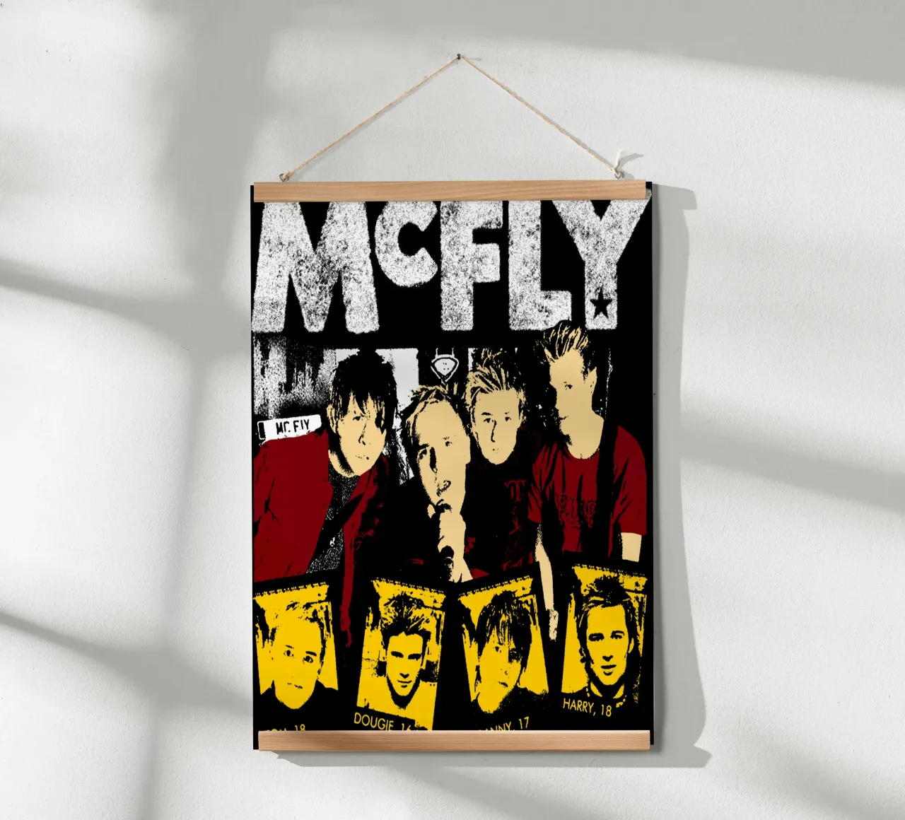 Maglietta classica Grunge Rock Band poster da igoshdesigns