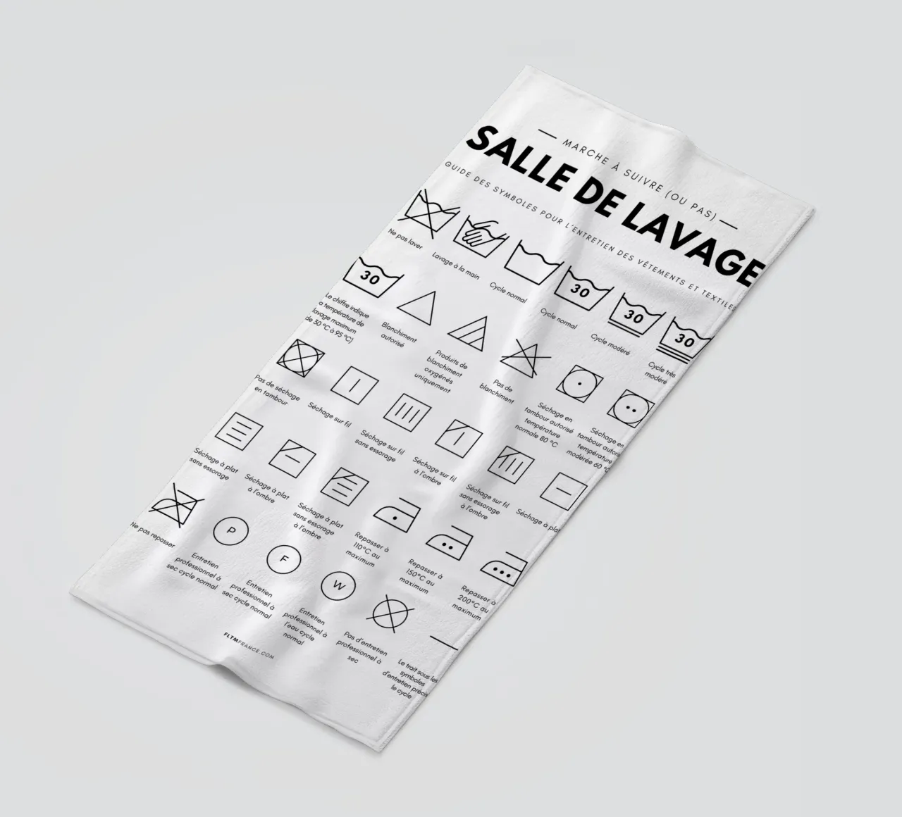 Lavanderia telo mare da fltmfrance