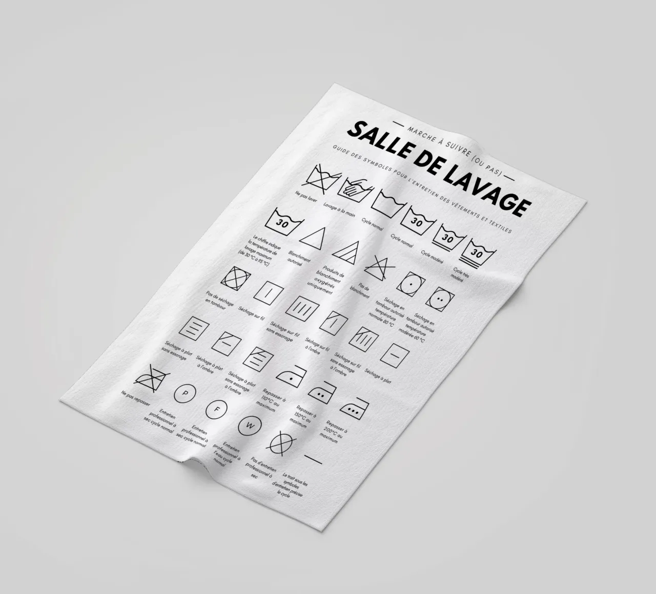 Lavanderia telo mare da fltmfrance