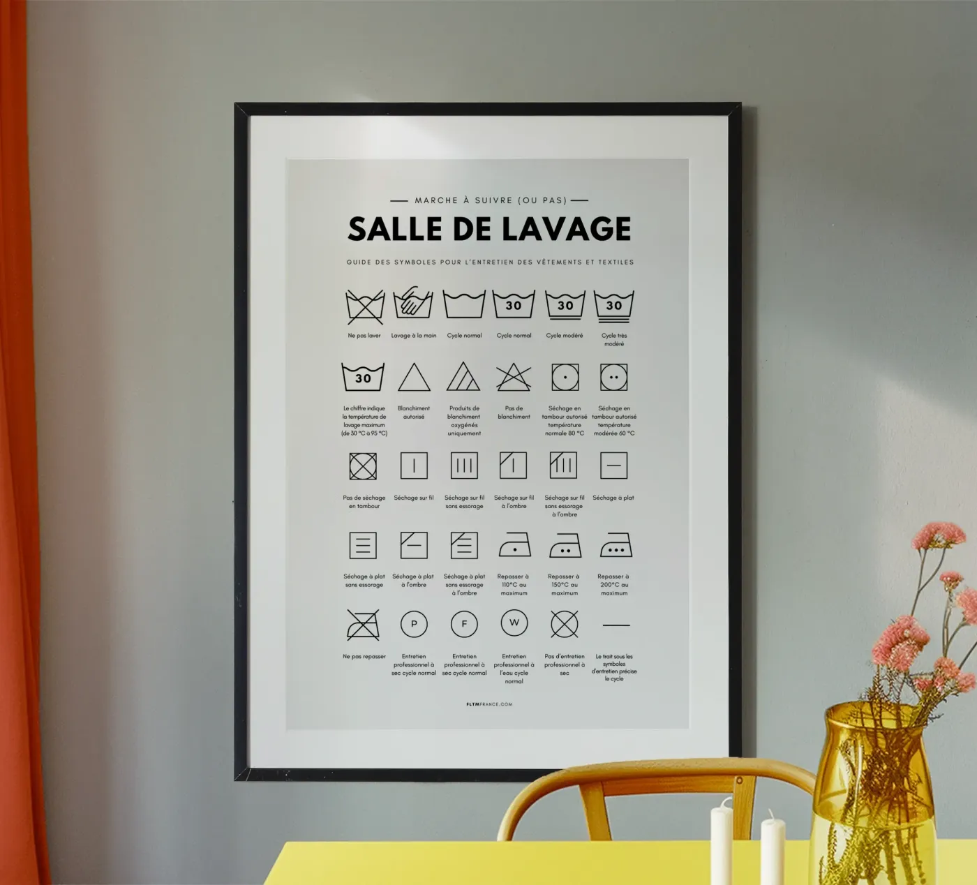 Lavanderia poster da fltmfrance