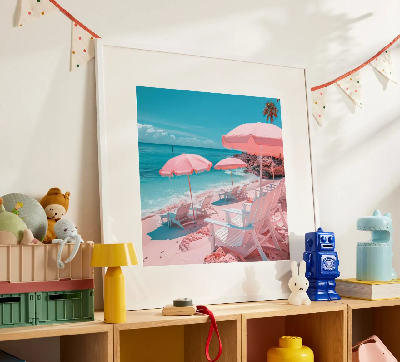 Fard e bolle di sapone poster da StillVibe Home