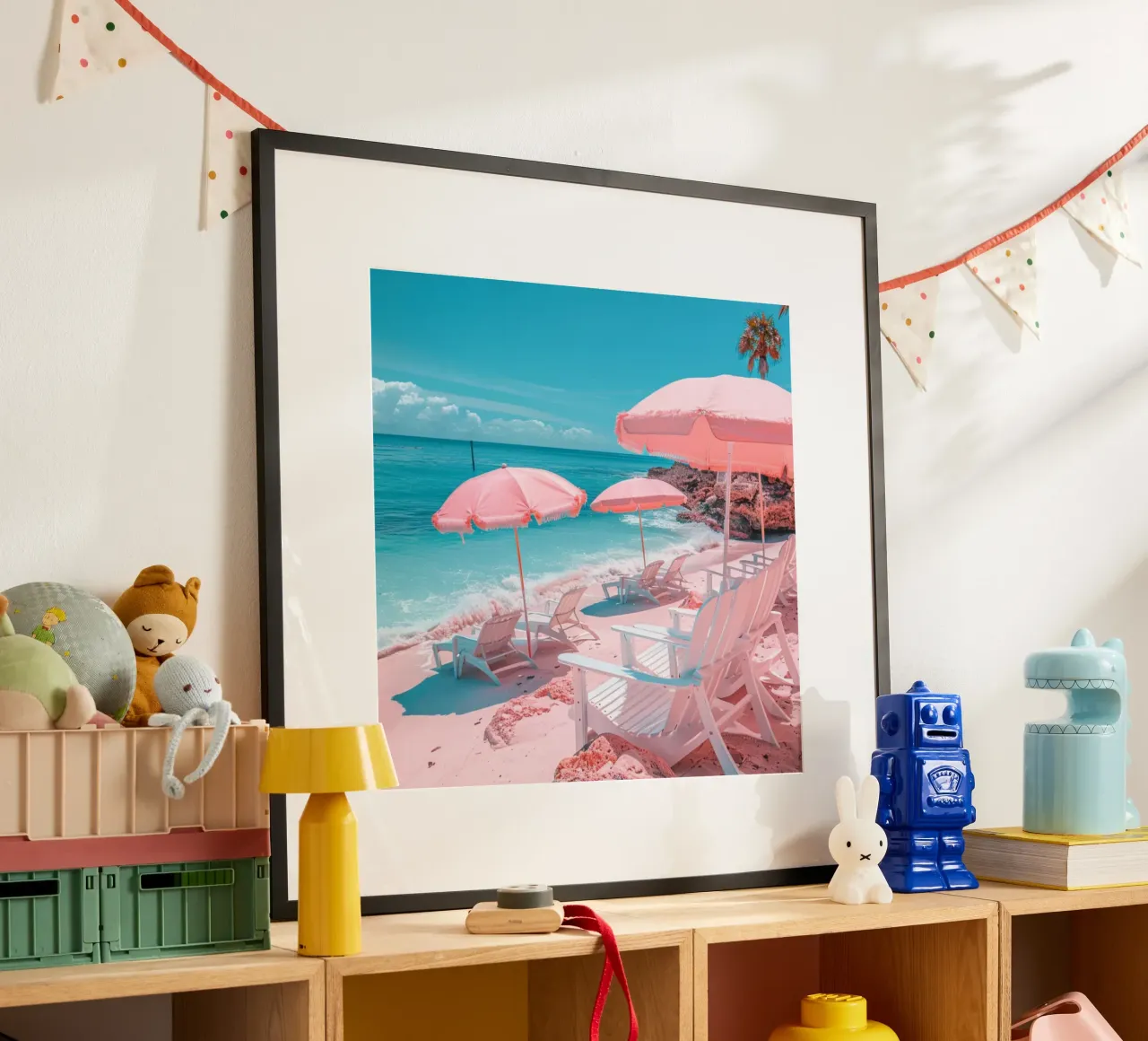 Fard e bolle di sapone poster da StillVibe Home