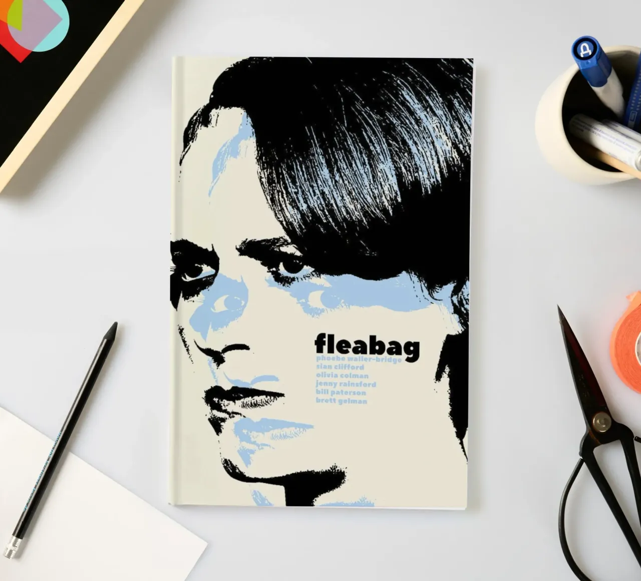 Face Of The Actor notebook by JAMYETY