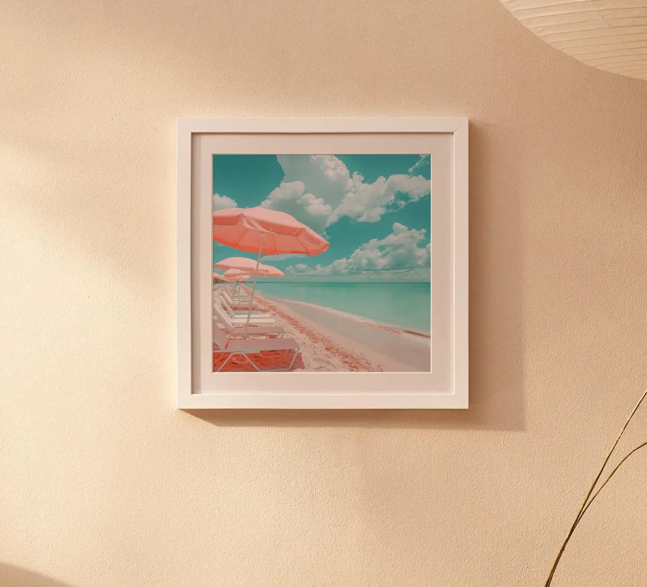 Fard e bolle di sapone poster con telaio in plastica da StillVibe Home