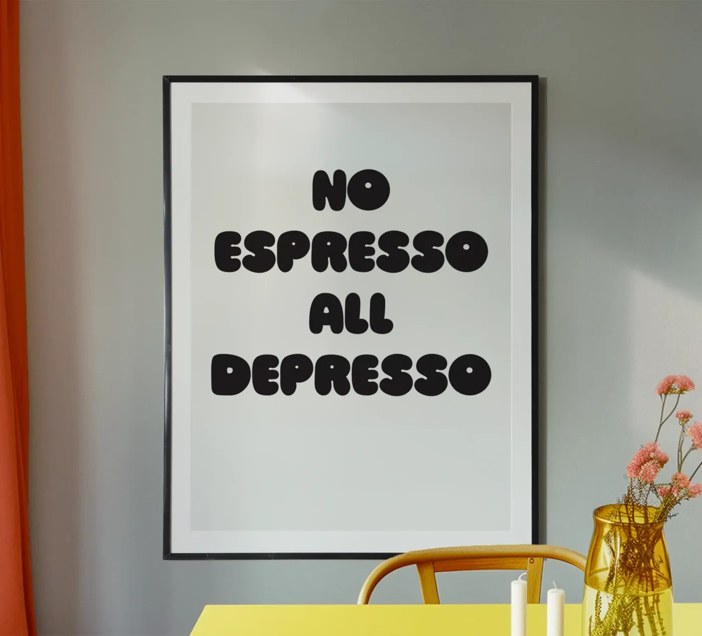 Depresso poster by Verplanungsagentur