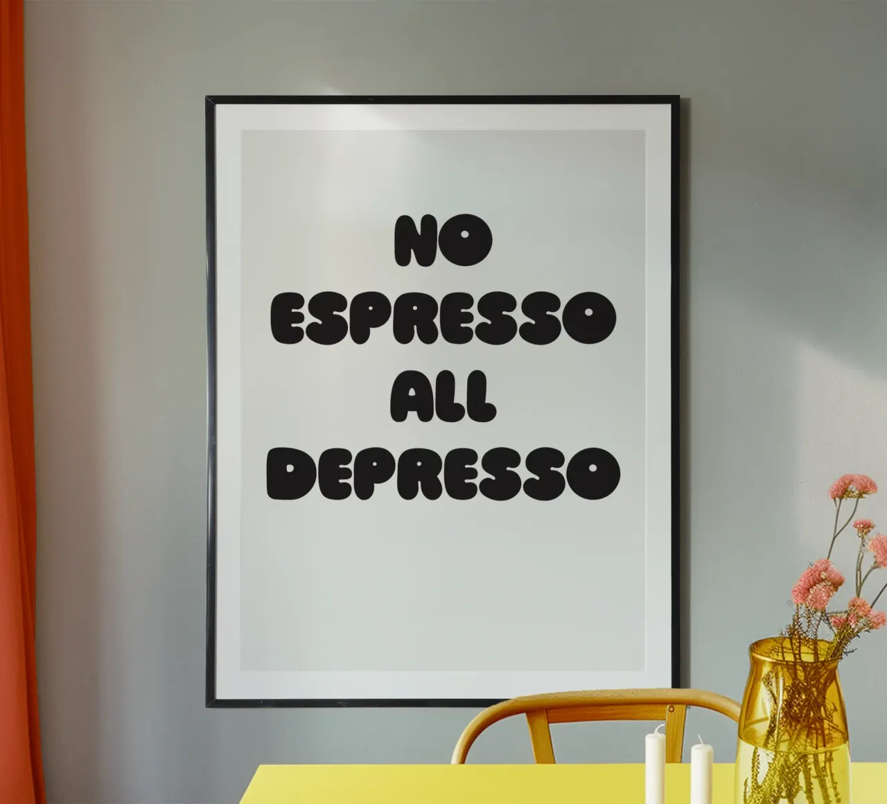 Depresso poster da Verplanungsagentur