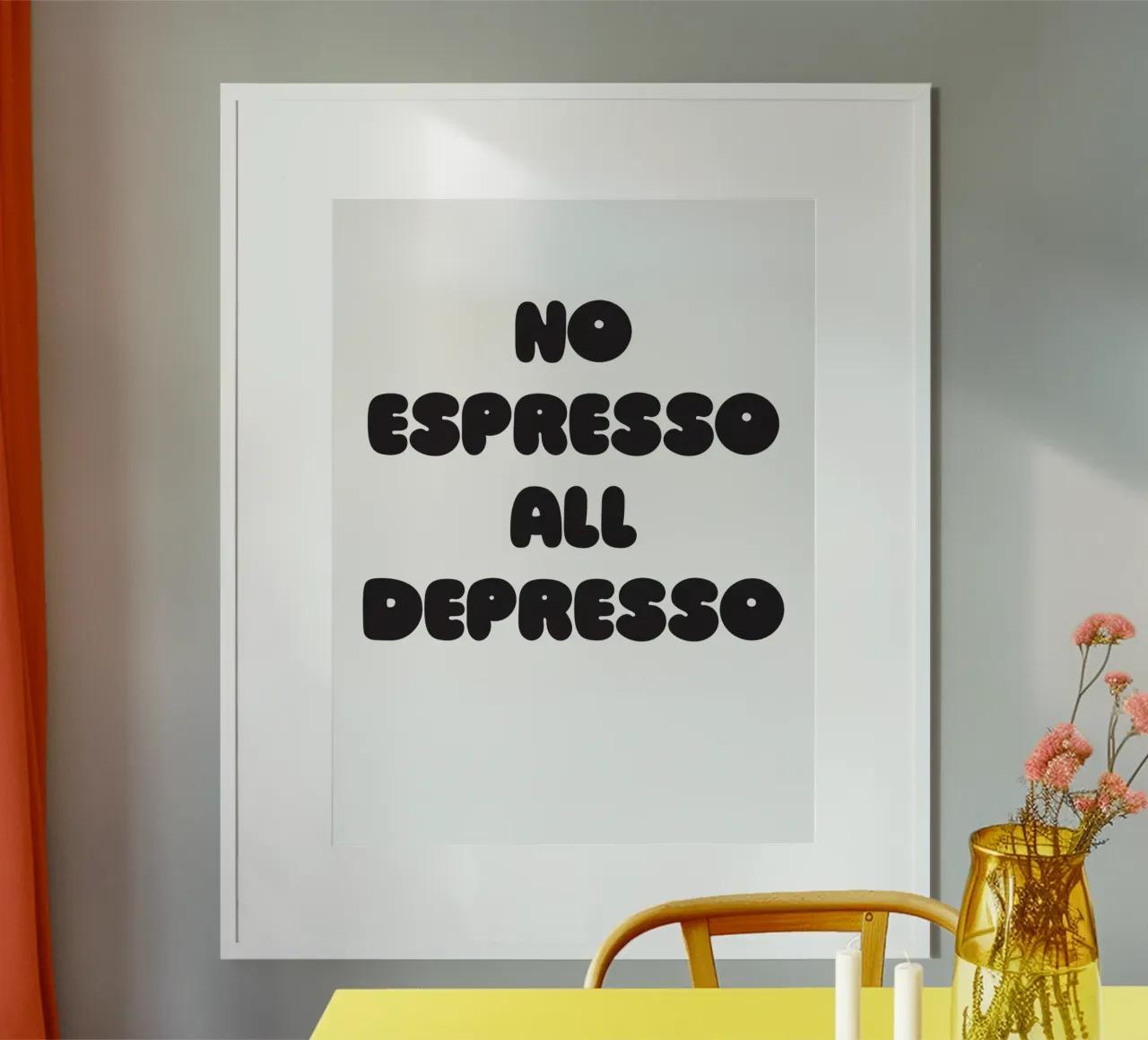 Depresso poster da Verplanungsagentur