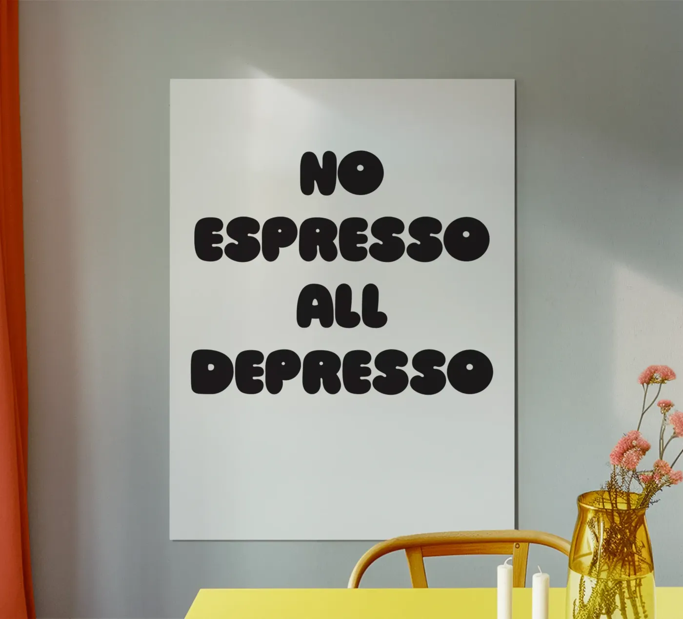 Depresso poster by Verplanungsagentur