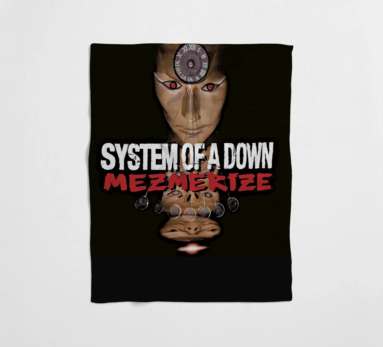 System of a Down coperta in pile da shiners