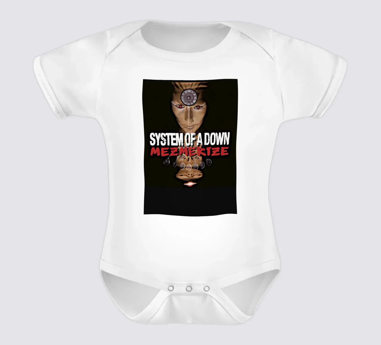 System of a Down body neonato maniche corte da shiners
