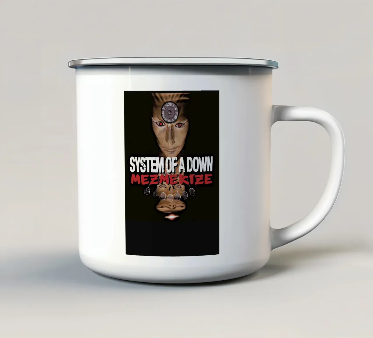 System of a Down tazza in smalto da shiners
