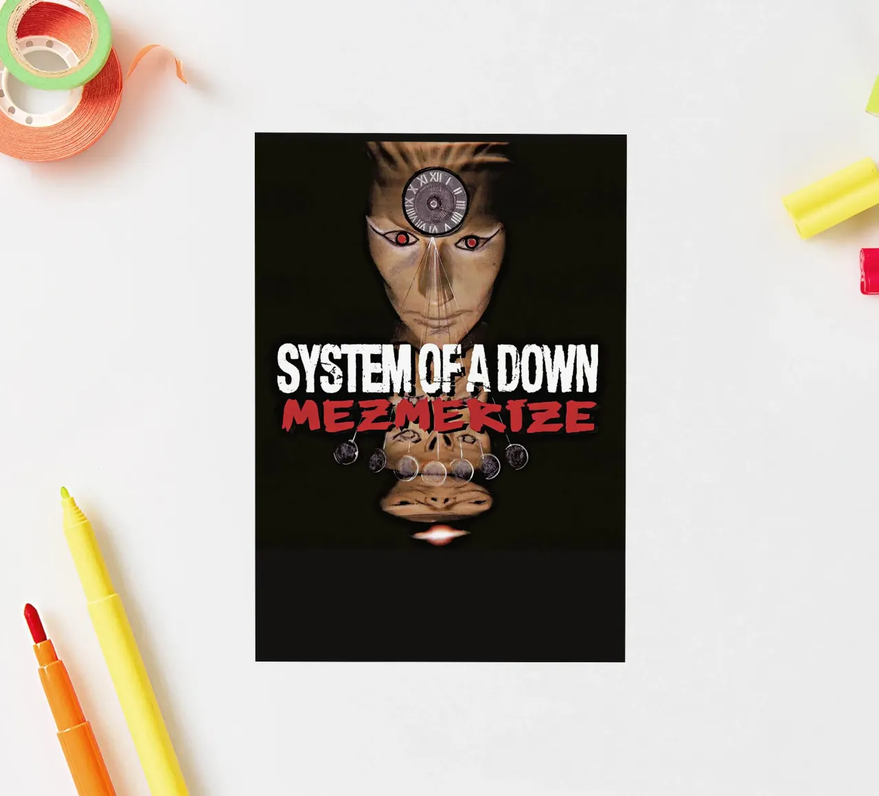System of a Down adesivo da shiners
