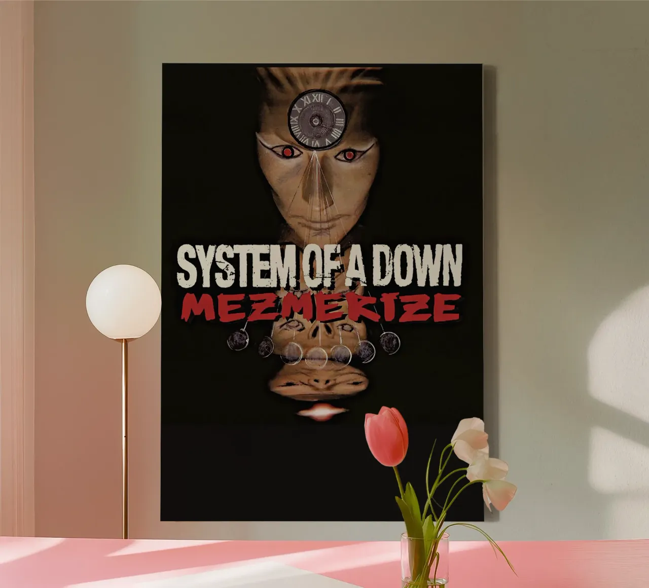 System of a Down tela con Cornice a cassetta da shiners