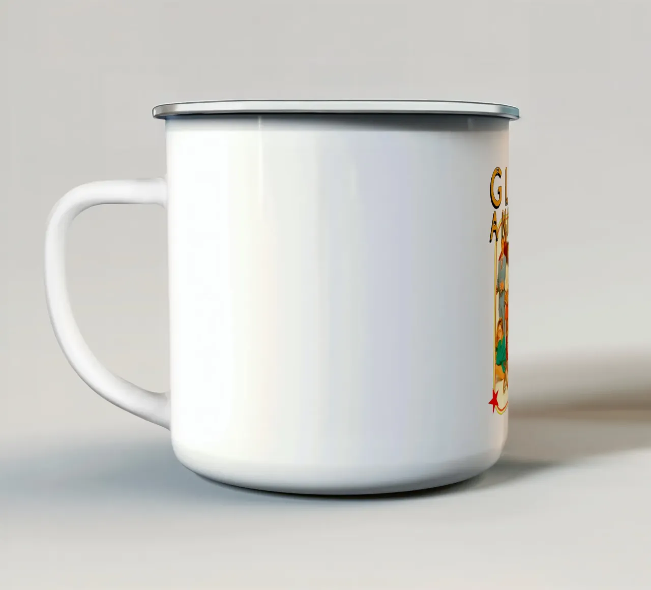 Banda di tutti i membri - Animale di vetro tazza in smalto da https://www.juniqe.com/uk/shop/Henndraws