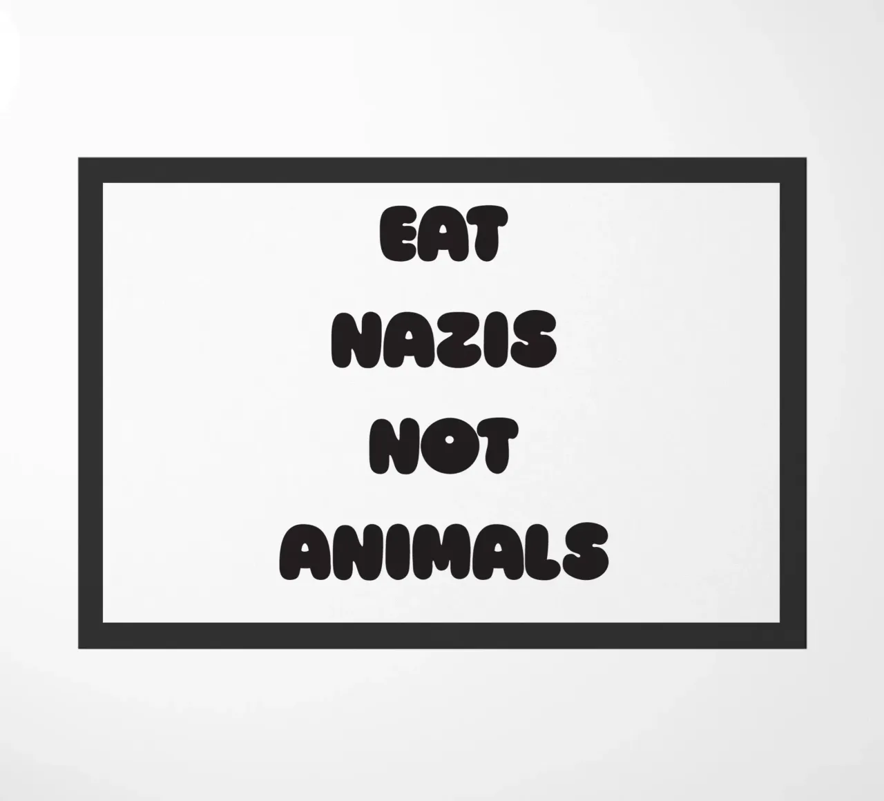 Diet doormat by Verplanungsagentur