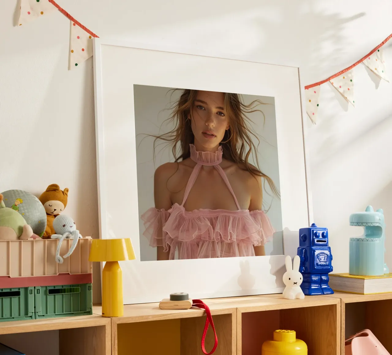 Fard e bolle di sapone poster da StillVibe Home