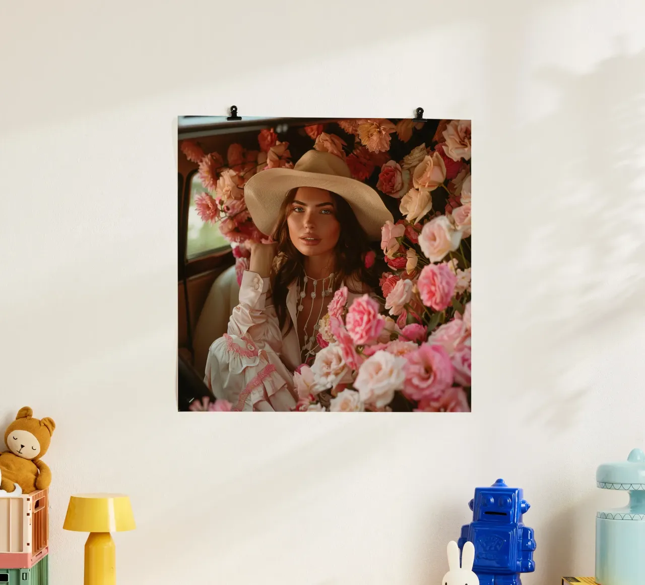 Fard e bolle di sapone poster da StillVibe Home