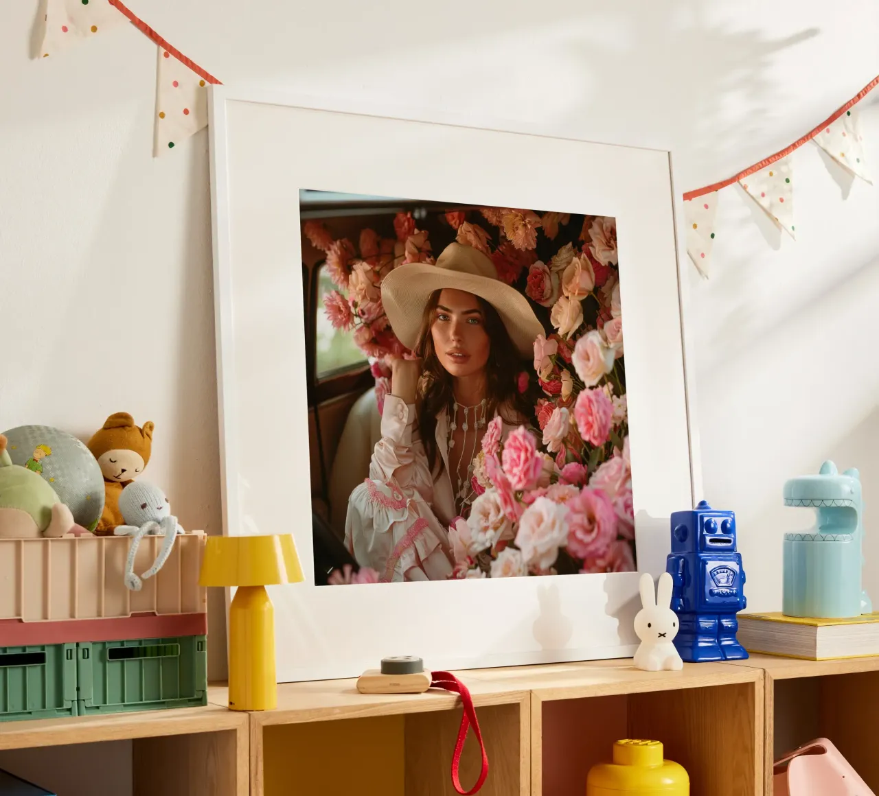 Fard e bolle di sapone poster da StillVibe Home