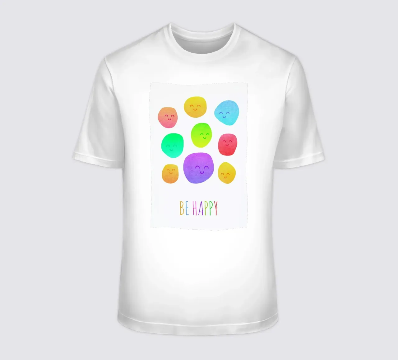 Be Happy t-shirt da Elisabeth Fredriksson