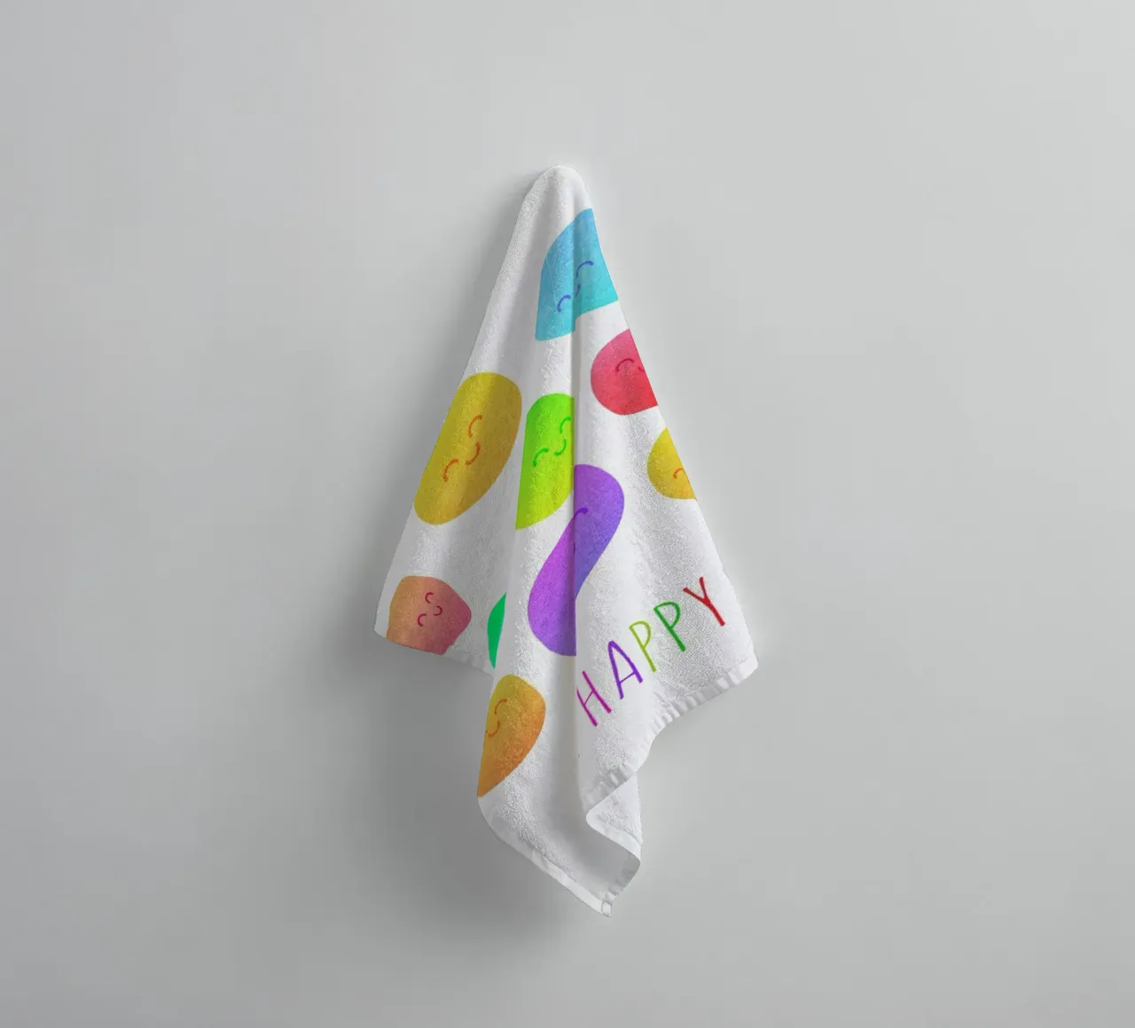 Be Happy asciugamano da bagno da Elisabeth Fredriksson