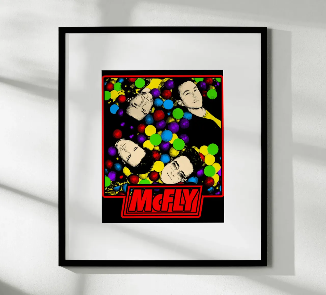 Maglietta classica Colorfull Rock Pop Band poster da igoshdesigns