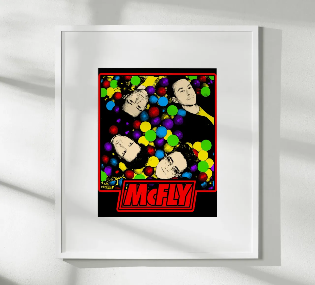 Maglietta classica Colorfull Rock Pop Band poster da igoshdesigns