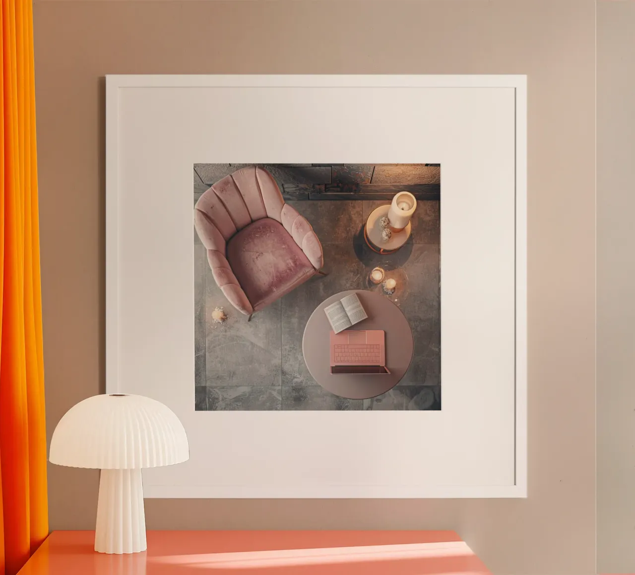 Fard e bolle di sapone poster da StillVibe Home