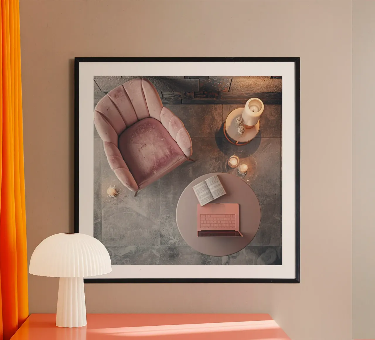 Fard e bolle di sapone poster da StillVibe Home