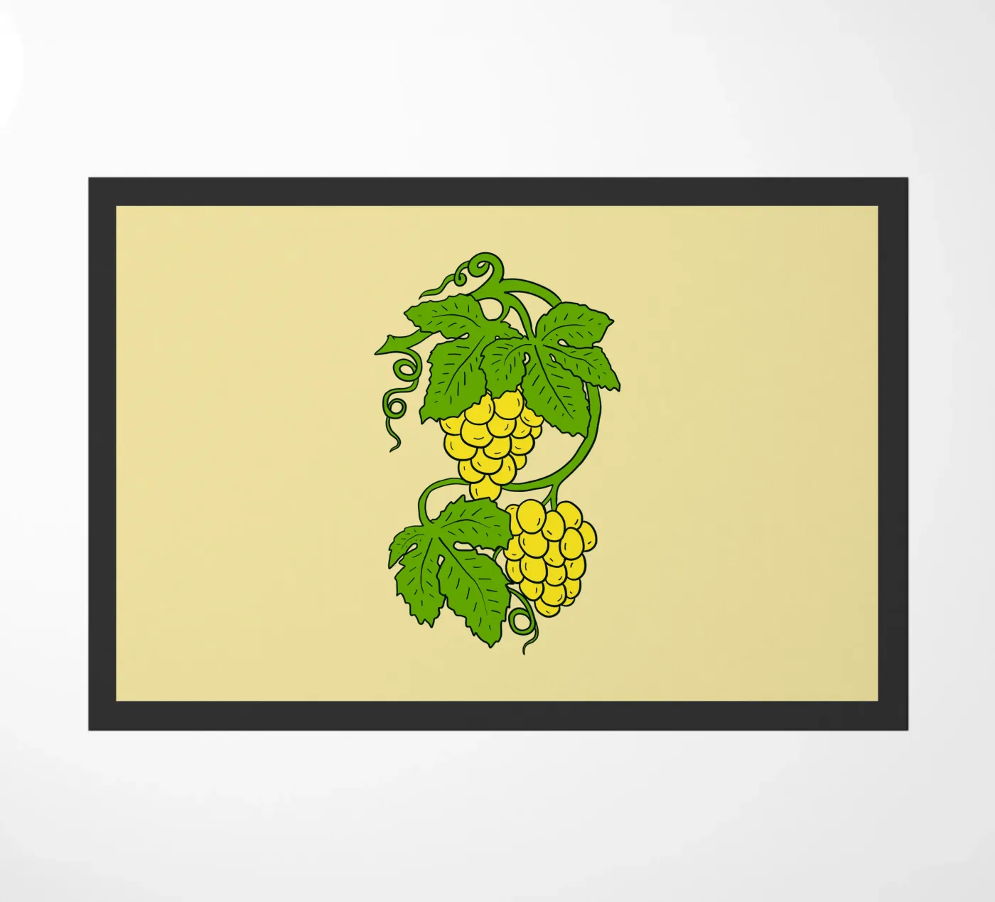 White grapes deurmat van TijanaArtStudio88