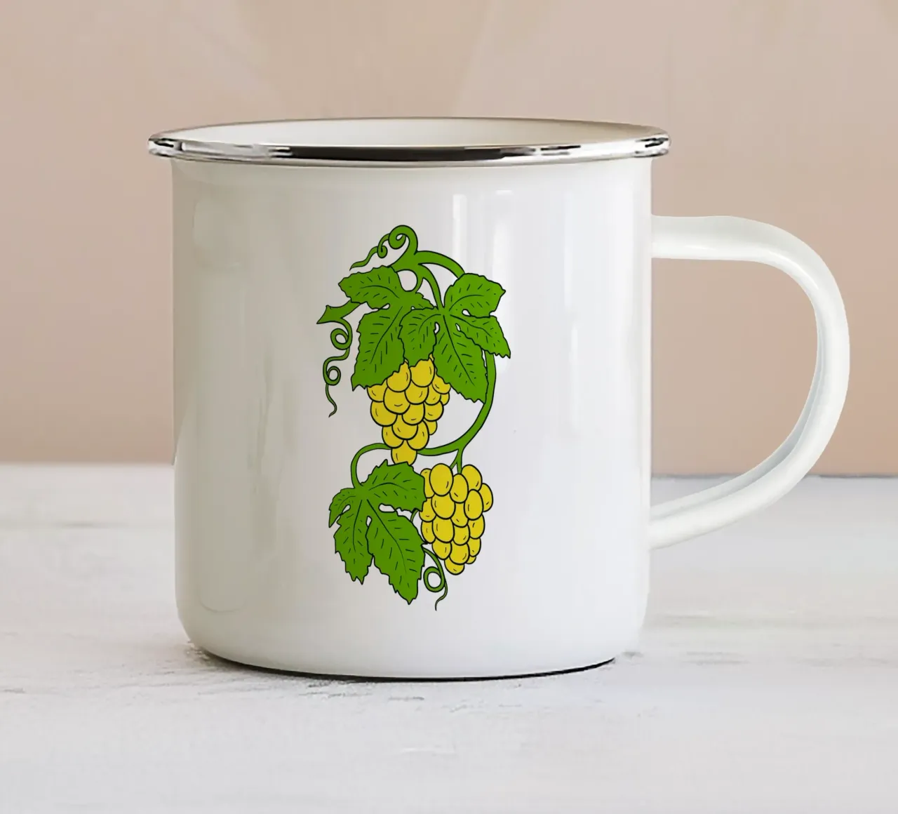 White grapes tazza in smalto da TijanaArtStudio88