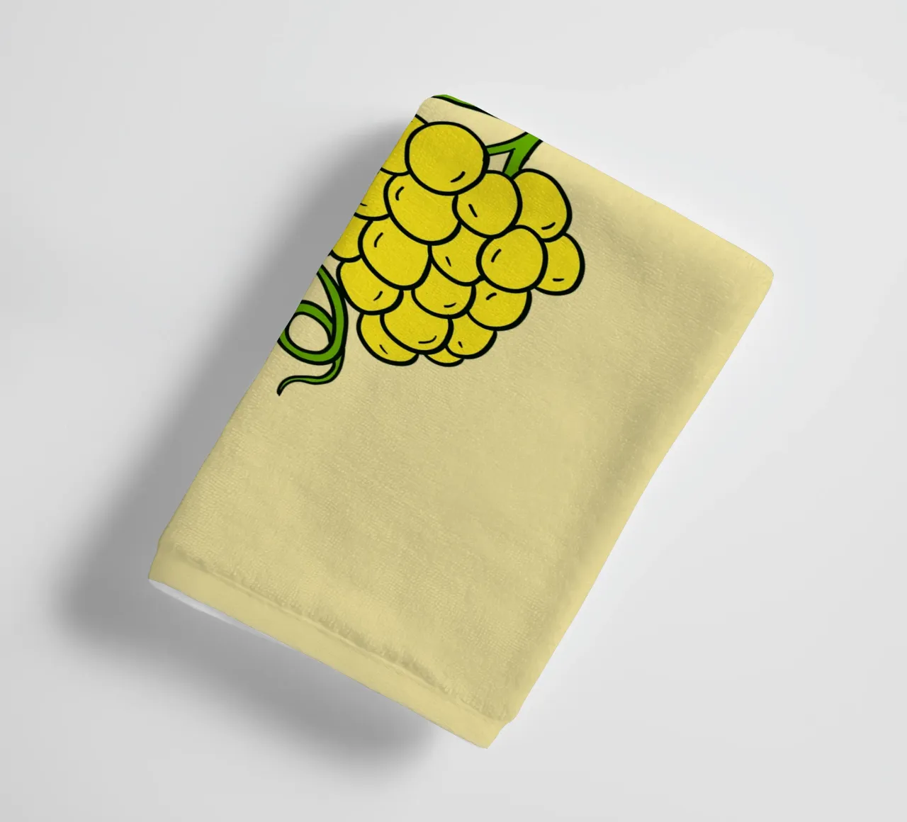 White grapes asciugamano da bagno da TijanaArtStudio88