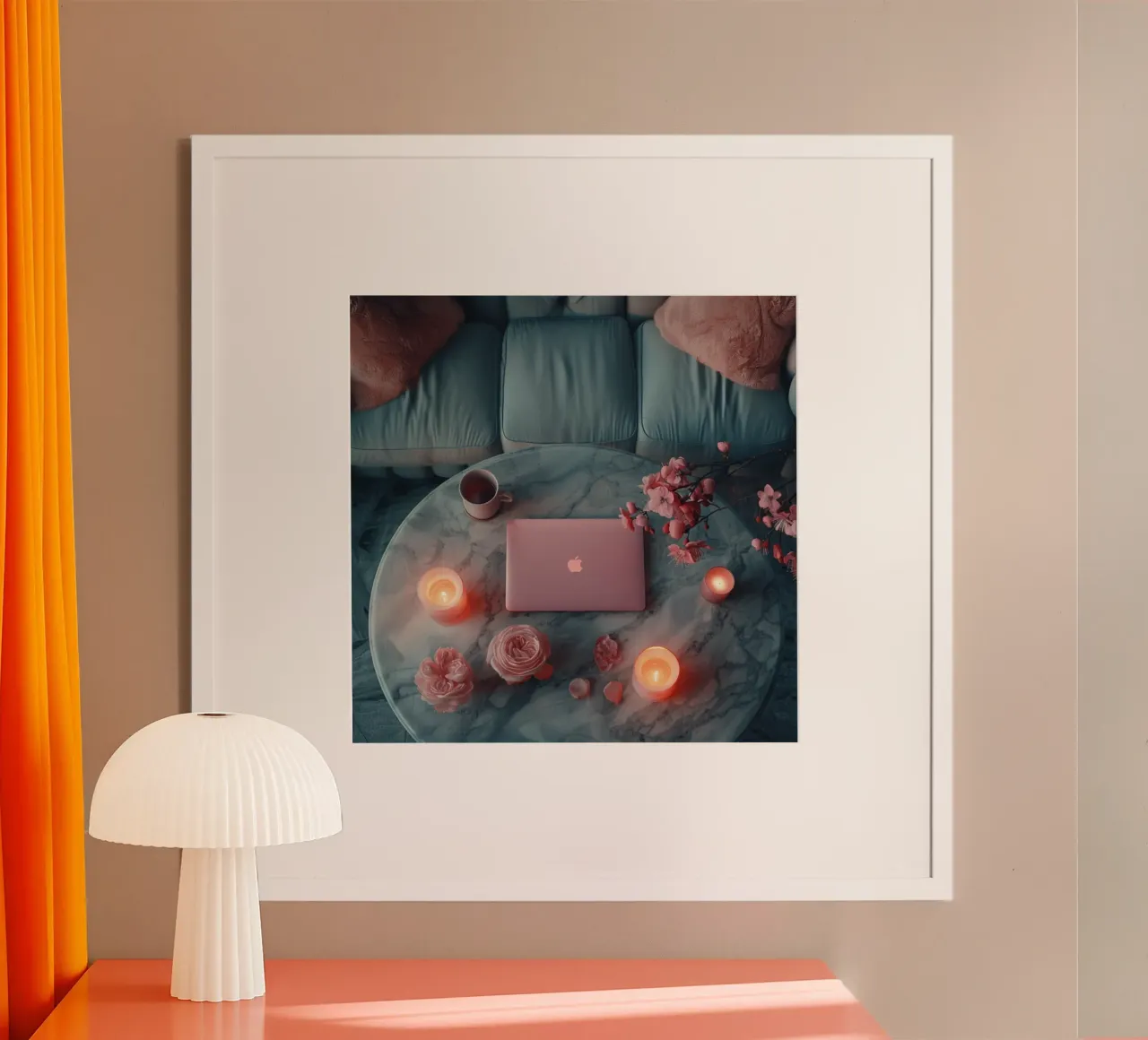 Fard e bolle di sapone poster da StillVibe Home