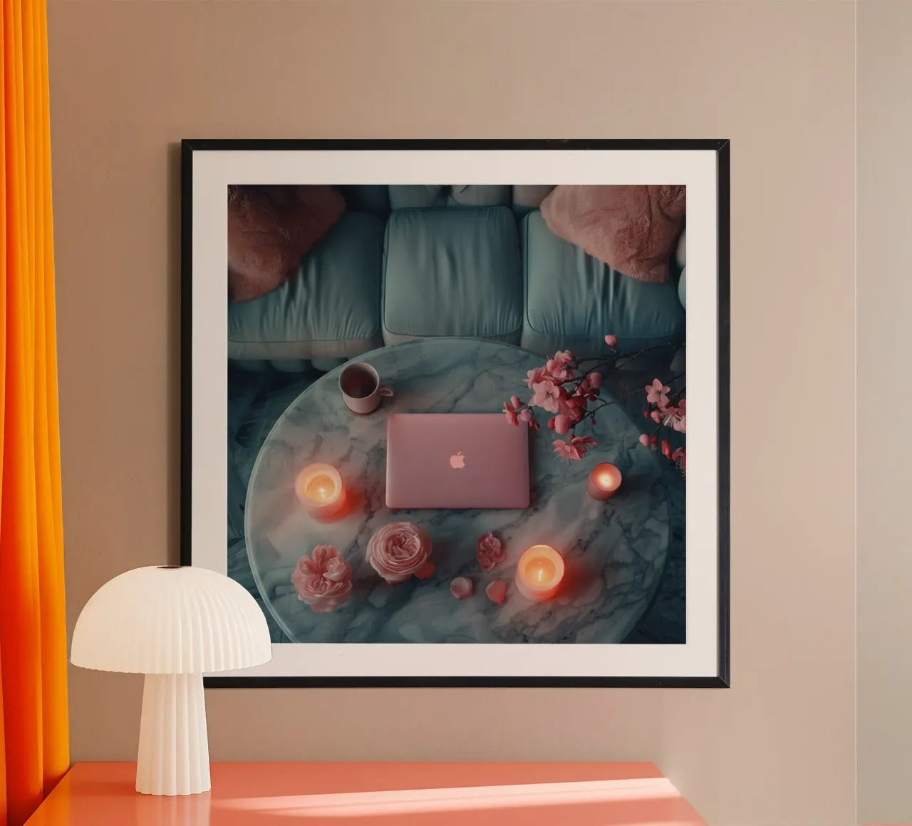 Fard e bolle di sapone poster da StillVibe Home