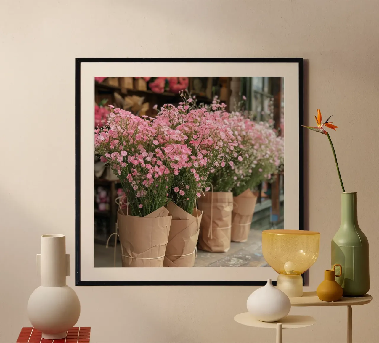 Fard e bolle di sapone poster da StillVibe Home