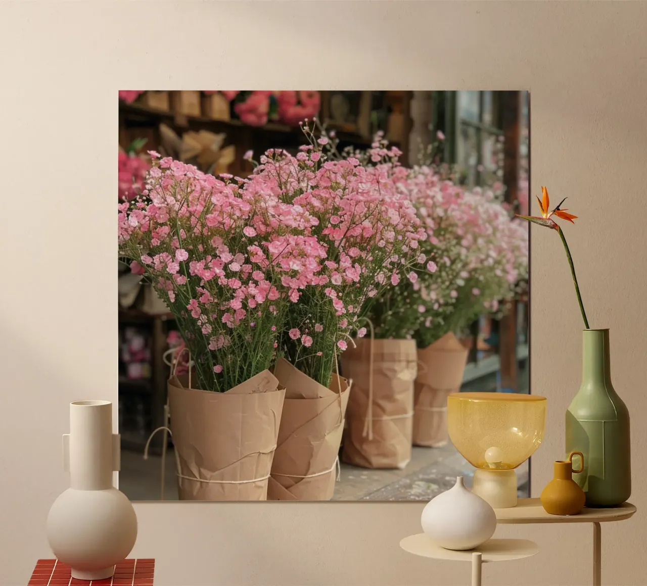 Fard e bolle di sapone poster da StillVibe Home