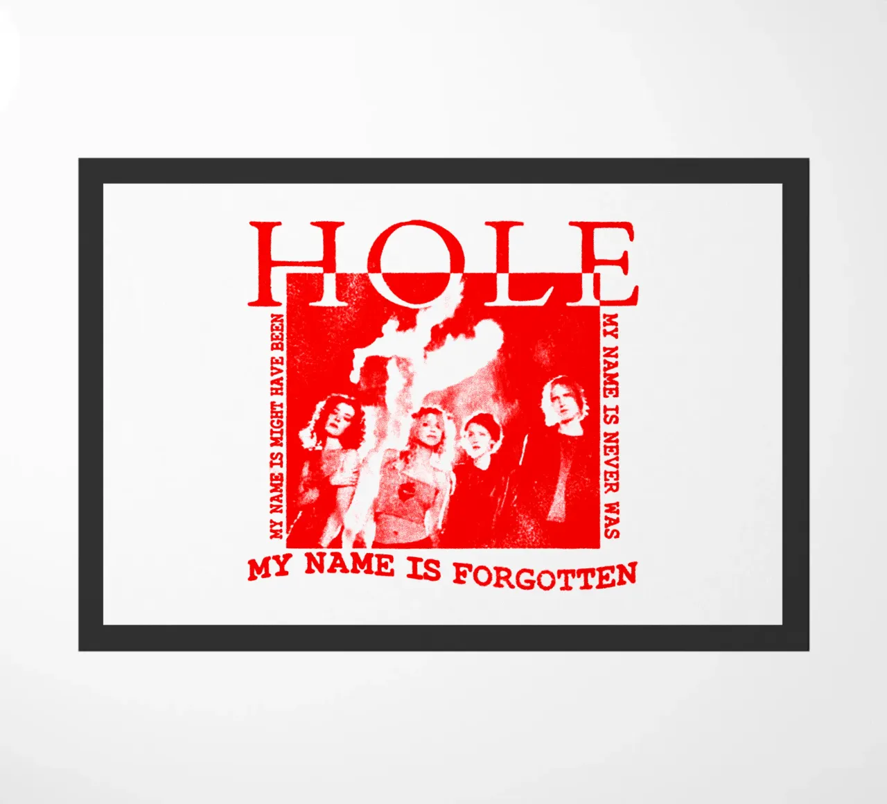 Banda rossa Sillhouette Foro zerbino da https://www.juniqe.com/uk/shop/Henndraws