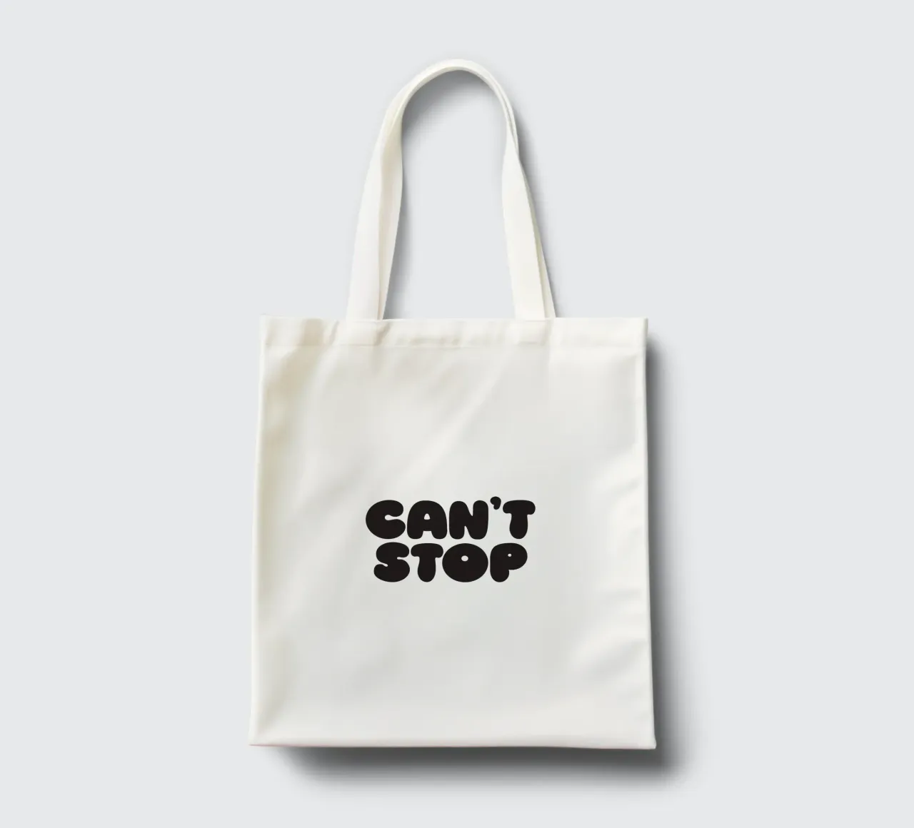 Can't Stop borsa in juta da Verplanungsagentur