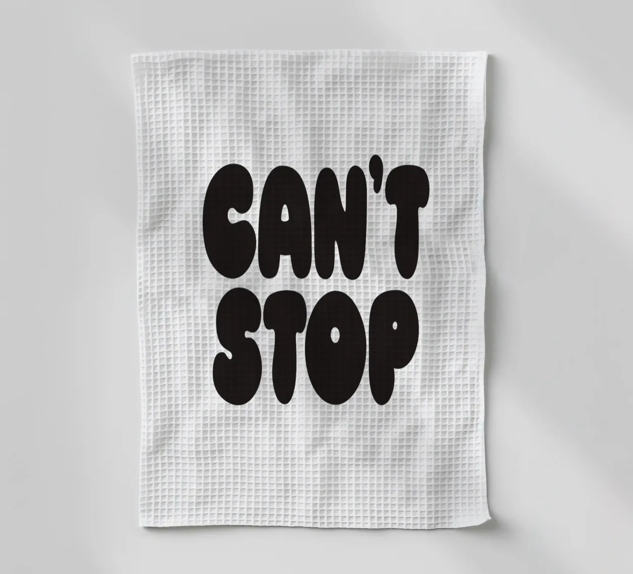 Can't Stop canovaccio da cucina da Verplanungsagentur
