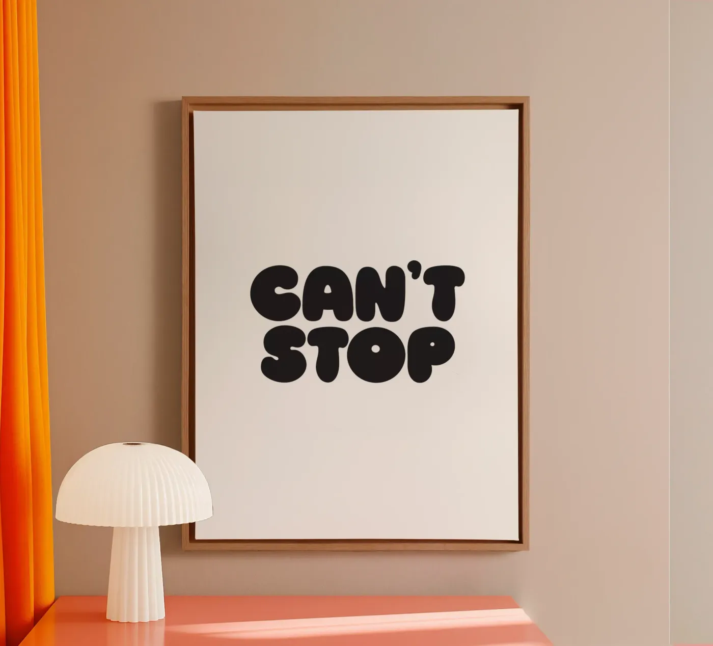 Can't Stop tela da Verplanungsagentur