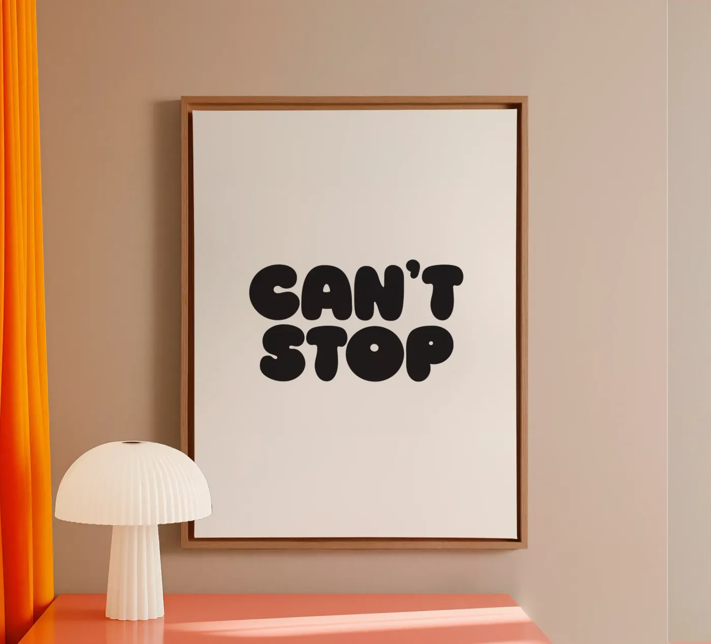 Can't Stop tela da Verplanungsagentur