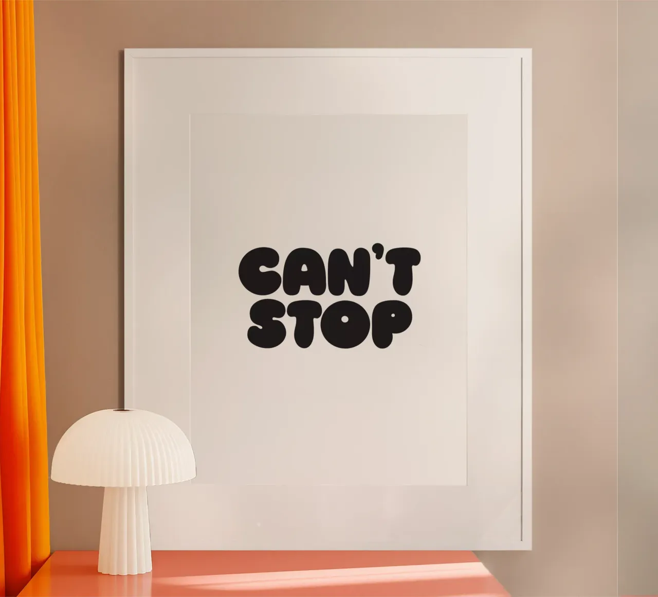 Can't Stop poster da Verplanungsagentur