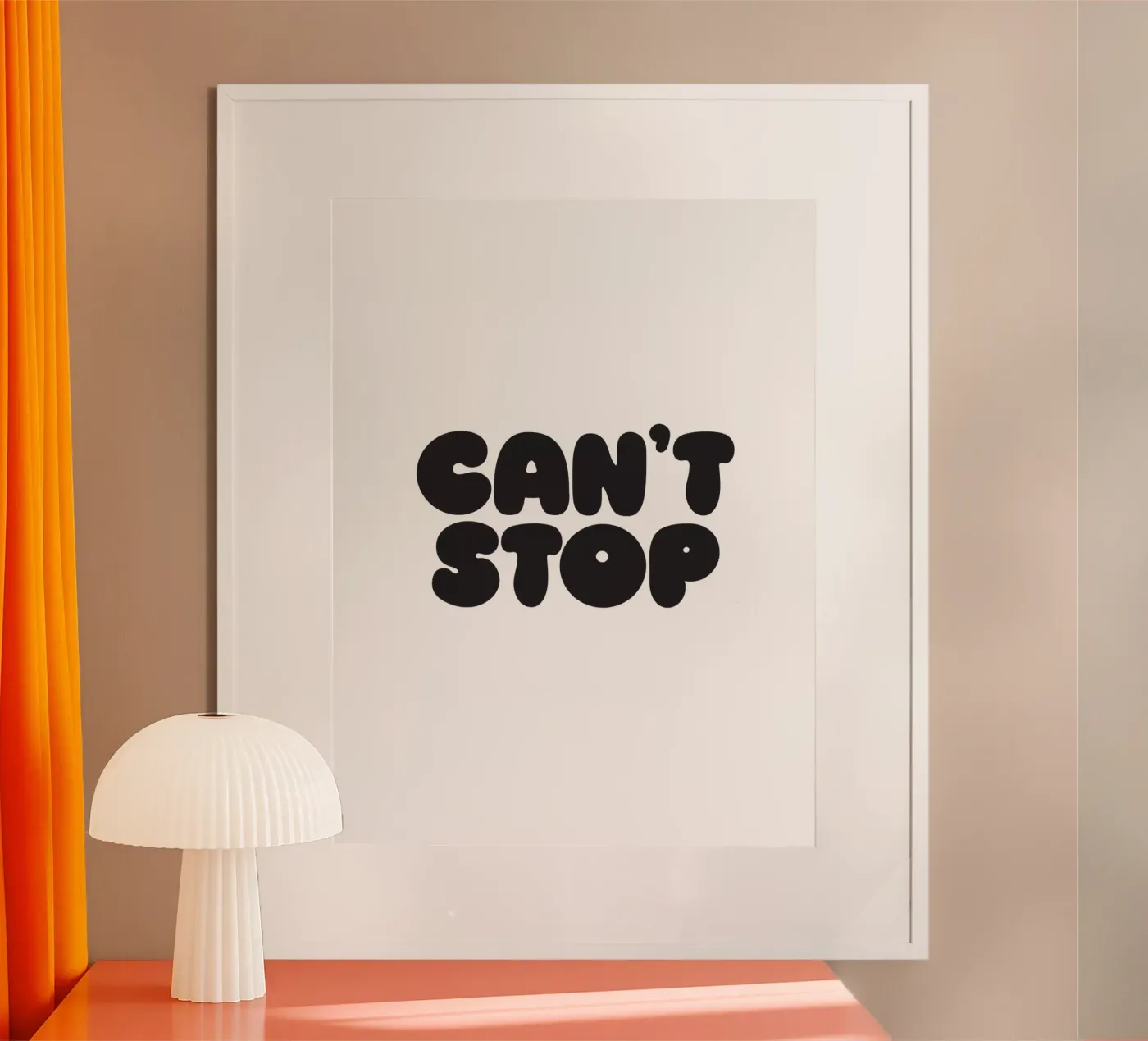 Can't Stop poster de Verplanungsagentur