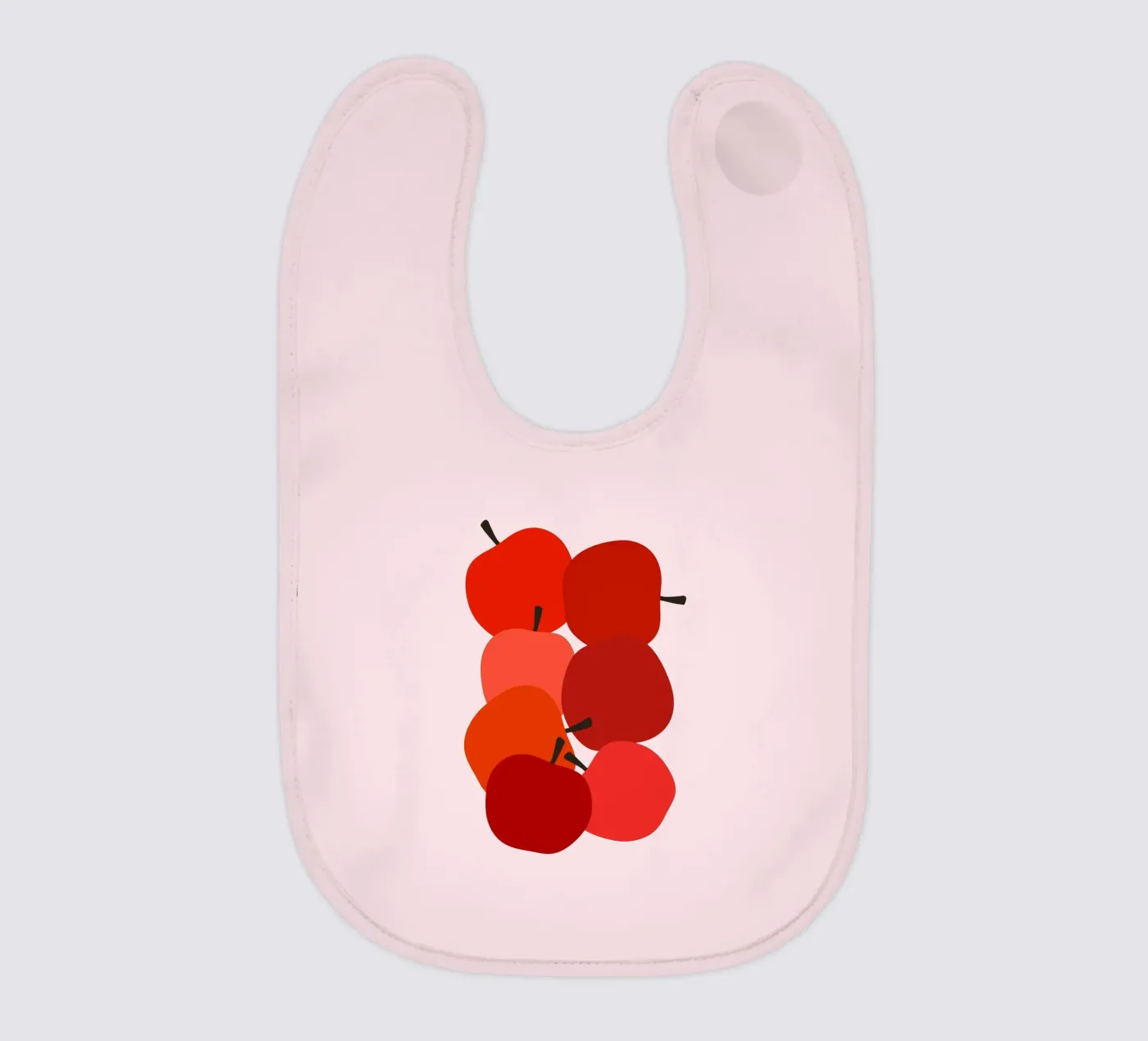 Red apples Babylätzchen von TijanaArtStudio88