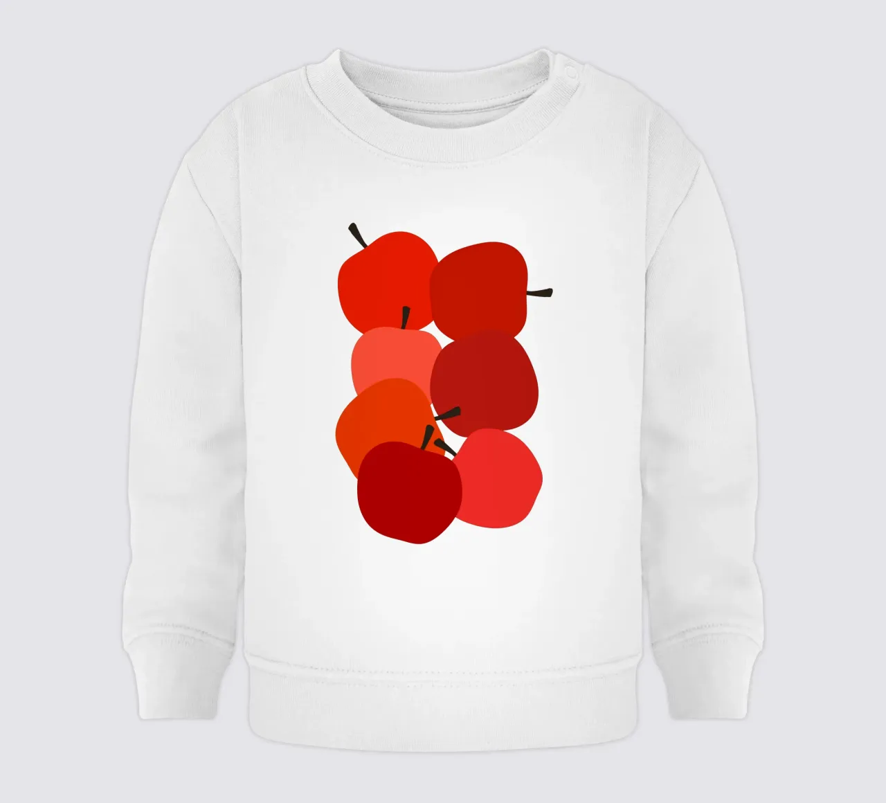 Red apples felpa neonato da TijanaArtStudio88